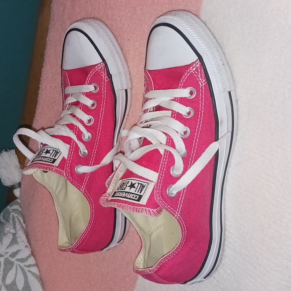 CONVERSE ALL STAR Watermelon Red Size 7 - Picture 3 of 9